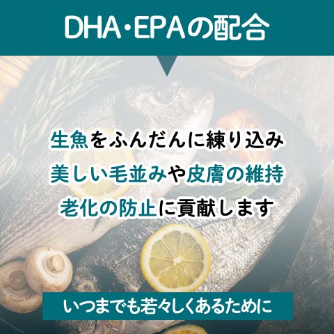 DHA・EPAの配合